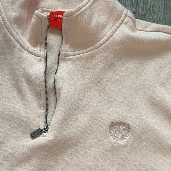 Vintage 1990's Quater Zip Pastel Sweatshirt - Picture 6 of 6